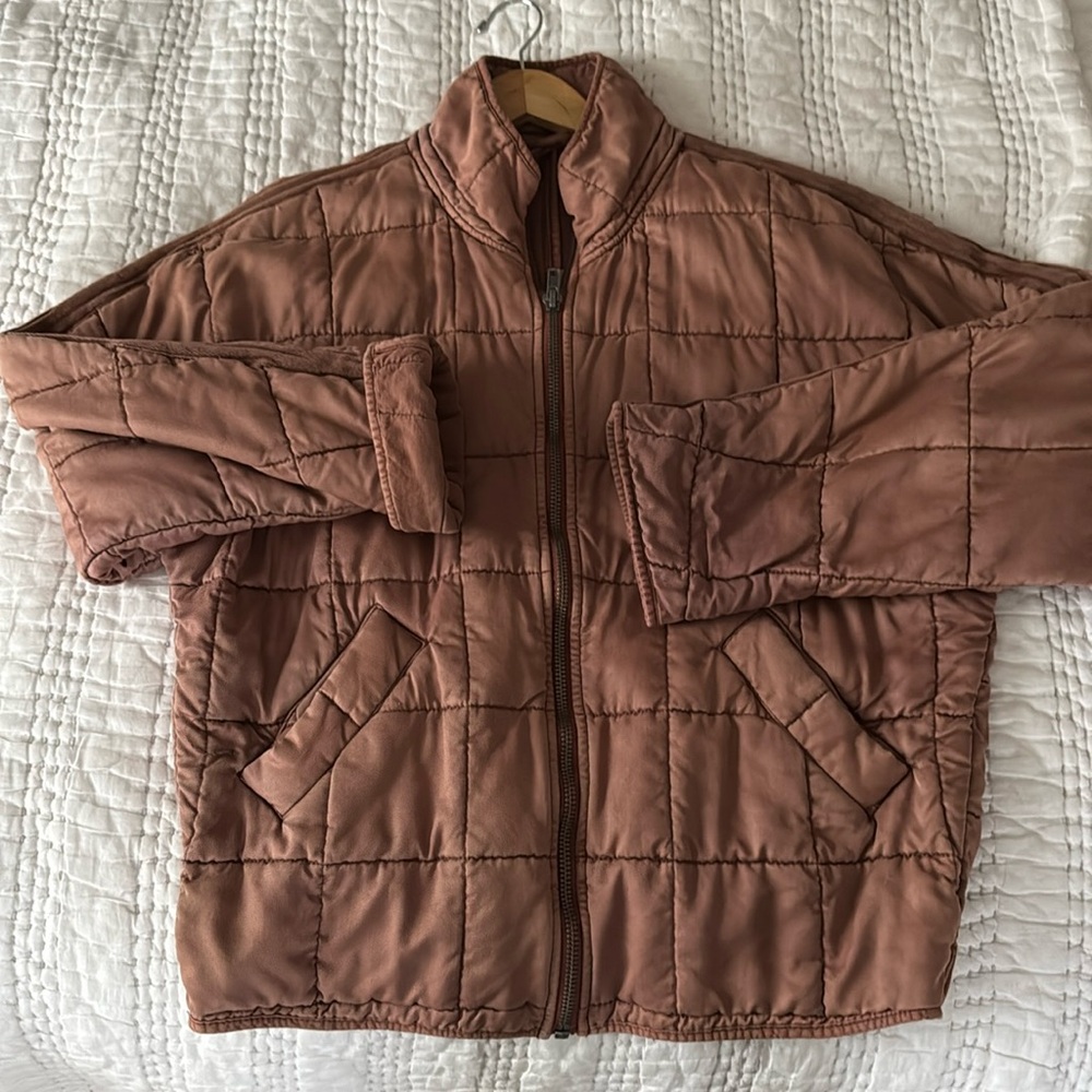 Free People Dolman Quilted Jacket size small